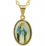 Blessed Virgin Mary Pendant Stainless steel Jewelry