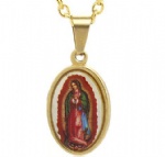 Blessed Virgin Mary Pendant Stainless steel Jewelry