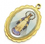 Blessed Virgin Mary Pendant Stainless steel Jewelry