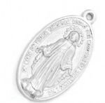 Blessed Virgin Mary Pendant Stainless steel Jewelry