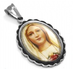 Blessed Virgin Mary Pendant Stainless steel Jewelry