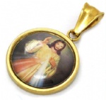 Jesus Pendant Stainless Steel Jewelry IGP Gold plated