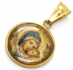 Blessed Virgin Mary Pendant Stainless steel Jewelry