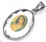 Blessed Virgin Mary Pendant Stainless steel Jewelry