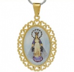 Blessed Virgin Mary Pendant Stainless steel Jewelry