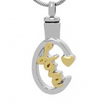 LOVE Stainless Steel Cremation Pendant