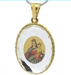 Blessed Virgin Mary Pendant Stainless steel Jewelry