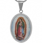 Blessed Virgin Mary Pendant Stainless steel Jewelry