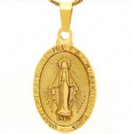 Jesus Pendant Stainless Steel Jewelry IGP Gold plated