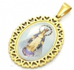 Blessed Virgin Mary Pendant Stainless steel Jewelry