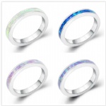 925 Sterling Silver Opal Ring