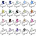 925 Sterling Silver CZ Ring