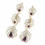 925 Sterling Silver CZ Earring