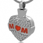 MOM Stainless Steel Cremation Pendant