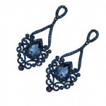 925 Sterling Silver CZ Earring