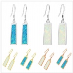 925 Sterling Silver Opal Earring