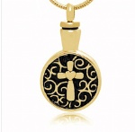 Cross Stainless Steel Cremation Pendant