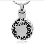 Stainless Steel Cremation Pendant
