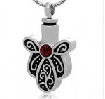 Stainless Steel Cremation Pendant