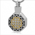 Stainless Steel Cremation Pendant
