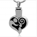 Family Stainless Steel Cremation Pendant