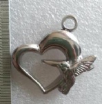 Stainless Steel Cremation Pigeon Pendant