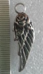 Wings Stainless Steel Cremation Pendant