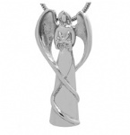 Angel Stainless Steel Cremation Pendant