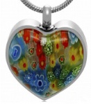 Stainless Steel Urn Pendant Cremation Jewelry