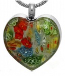 Stainless Steel Urn Pendant Cremation Jewelry