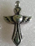 Cross Stainless Steel Cremation Pendant