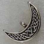 Moon Stainless Steel Cremation Pendant