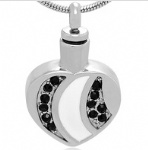 Heart Stainless Steel Cremation Pendant