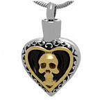 Heart Stainless Steel Cremation Pendant