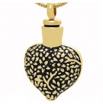 Heart Stainless Steel Cremation Pendant
