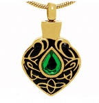 Heart Stainless Steel Cremation Pendant