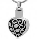 Heart Stainless Steel Cremation Pendant