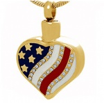 Heart Stainless Steel Cremation Pendant