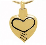 Heart Stainless Steel Cremation Pendant