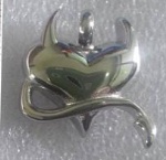 Heart Stainless Steel Cremation Pendant Memorial Jewelry