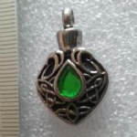 Stainless Steel Cremation Pendant Keepsake Jewelry