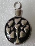 Stainless Steel Cremation Pendant Keepsake Jewelry