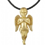 Angel Hip Hop Pendant Sterling Silver Jewelry