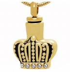 Star Stainless Steel Cremation Pendant Keepsake Jewelry