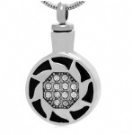 Stainless Steel Cremation Pendant Keepsake Jewelry