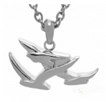 Stainless Steel Cremation Pendant Keepsake Jewelry